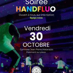 🟢🟡🟣 Soirée HANDFLUO : le handball passe en mode fluo !